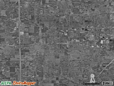 Zip code 53177 satellite photo by USGS