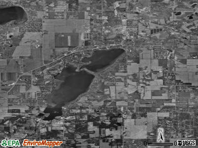 Zip code 53181 satellite photo by USGS