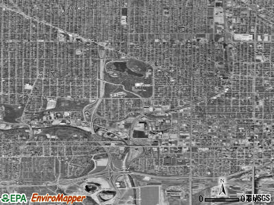 Zip code 53208 satellite photo by USGS