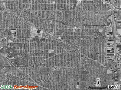 Zip code 53216 satellite photo by USGS