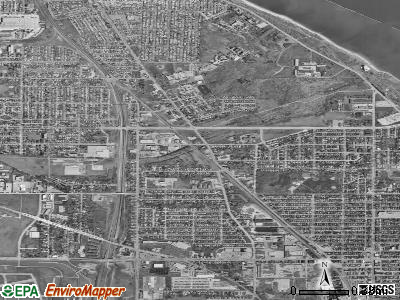 Zip code 53235 satellite photo by USGS