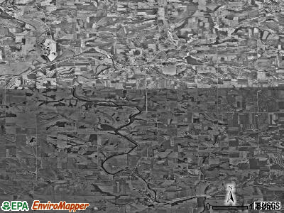 Zip code 53522 satellite photo by USGS