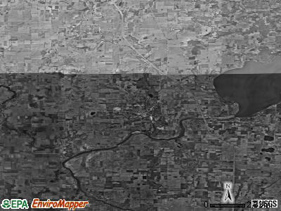 Zip code 53534 satellite photo by USGS