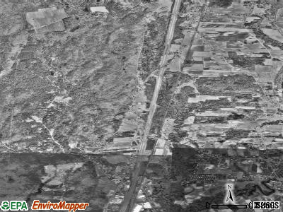 Zip code 01088 satellite photo by USGS