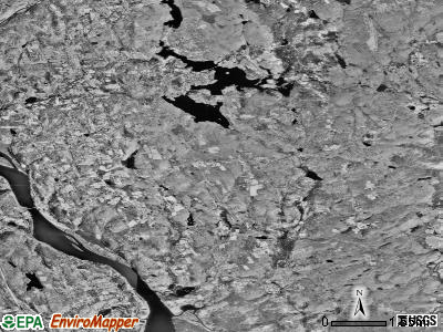 Zip code 06423 satellite photo by USGS