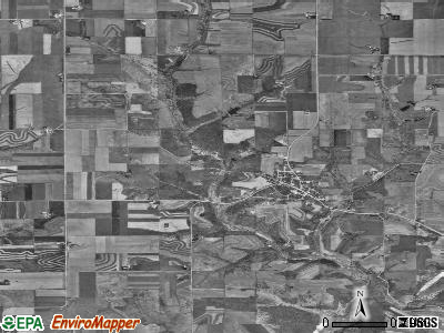 Zip code 53553 satellite photo by USGS