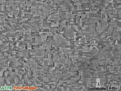 Zip code 53554 satellite photo by USGS