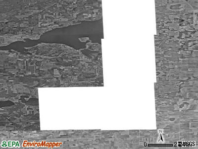 Zip code 53555 satellite photo by USGS