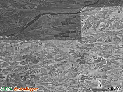 Zip code 53560 satellite photo by USGS