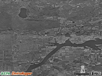 Zip code 53561 satellite photo by USGS