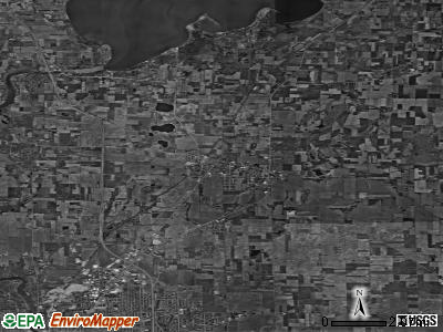 Zip code 53563 satellite photo by USGS