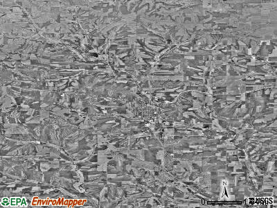Zip code 53574 satellite photo by USGS