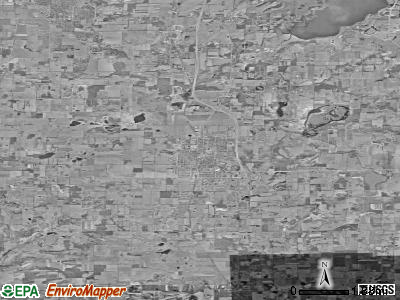 Zip code 53575 satellite photo by USGS