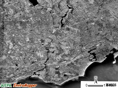 Zip code 06430 satellite photo by USGS