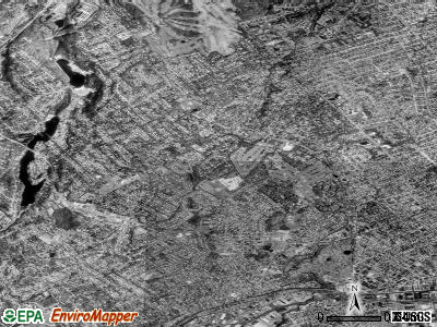 Zip code 06432 satellite photo by USGS