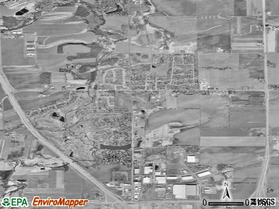 Zip code 53598 satellite photo by USGS