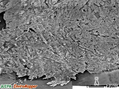 Zip code 06437 satellite photo by USGS