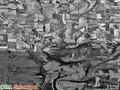 Zip code 53803 satellite photo by USGS