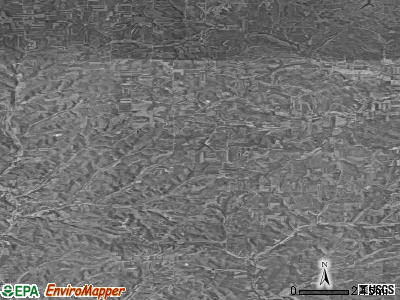 Zip code 53924 satellite photo by USGS