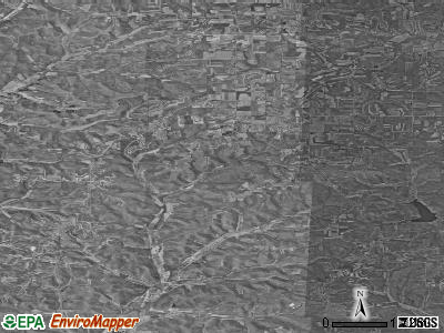 Zip code 53937 satellite photo by USGS