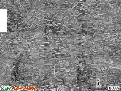 Zip code 54011 satellite photo by USGS