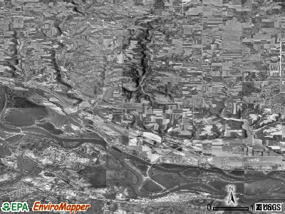 Zip code 54014 satellite photo by USGS