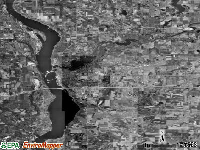 Zip code 54016 satellite photo by USGS