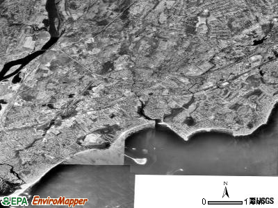 Zip code 06457 satellite photo by USGS