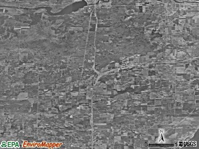 Zip code 54101 satellite photo by USGS