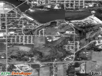 Zip code 54113 satellite photo by USGS