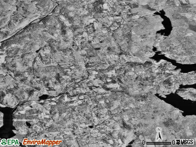 Zip code 06469 satellite photo by USGS
