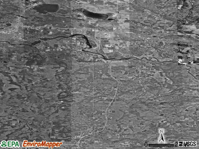 Zip code 54151 satellite photo by USGS