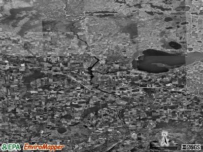 Zip code 54166 satellite photo by USGS