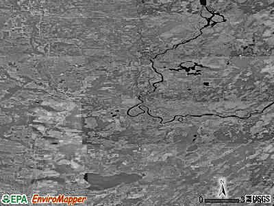 Zip code 54177 satellite photo by USGS