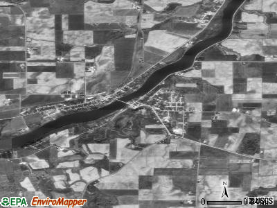 Zip code 54180 satellite photo by USGS