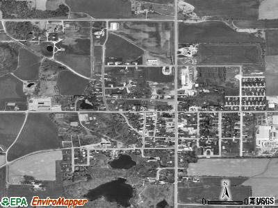 Zip code 54232 satellite photo by USGS