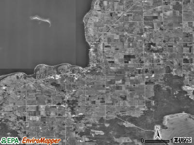 Zip code 54234 satellite photo by USGS