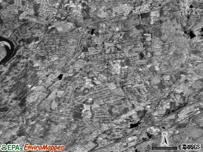 Zip code 06477 satellite photo by USGS