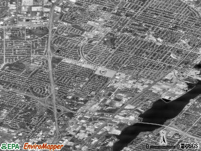 Zip code 54304 satellite photo by USGS