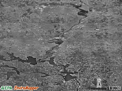 Zip code 54455 satellite photo by USGS