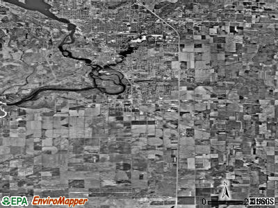 Zip code 54467 satellite photo by USGS