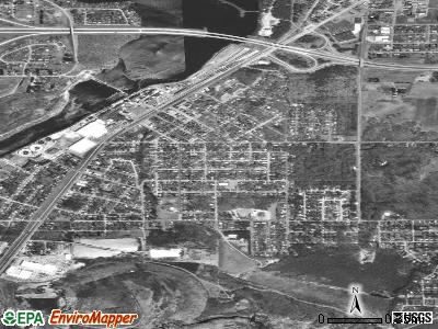 Zip code 54474 satellite photo by USGS