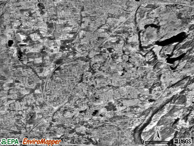 Zip code 06489 satellite photo by USGS