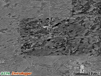 Zip code 54566 satellite photo by USGS