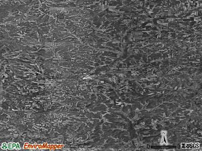 Zip code 54612 satellite photo by USGS