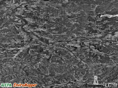 Zip code 54616 satellite photo by USGS