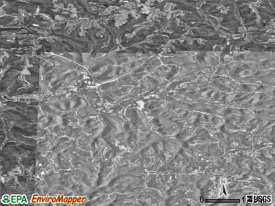Zip code 54621 satellite photo by USGS