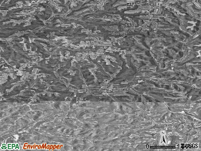 Zip code 54623 satellite photo by USGS