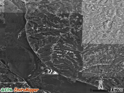 Zip code 54624 satellite photo by USGS
