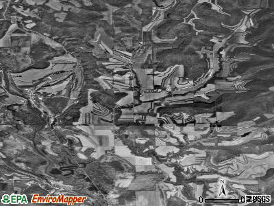 Zip code 54625 satellite photo by USGS